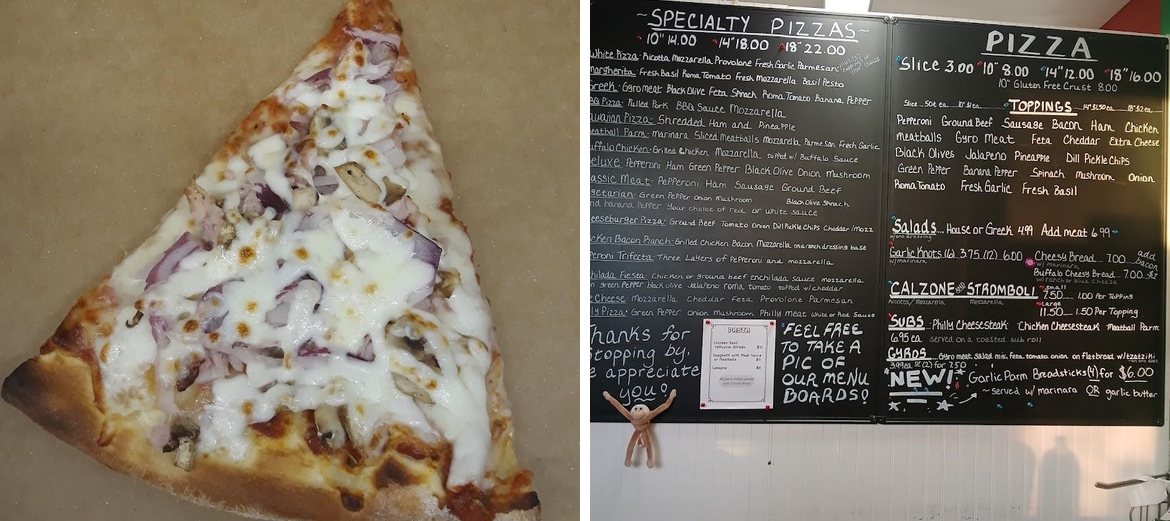 Margheritas New York Style Pizzeria Menu